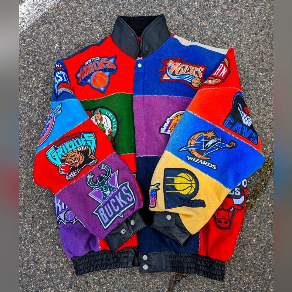 Vintage Jeff Hamilton NBA Team Jacket